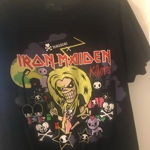 Black Iron Maiden shirt